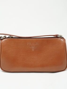 Y2K faux leather pochette or mini shoulder bag